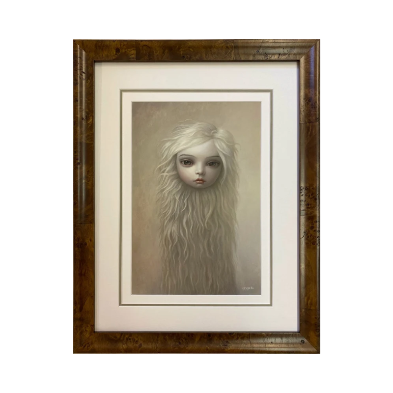 Fur Girl - Framed print
