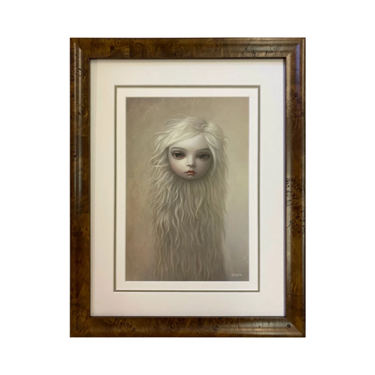 Fur Girl - Framed print