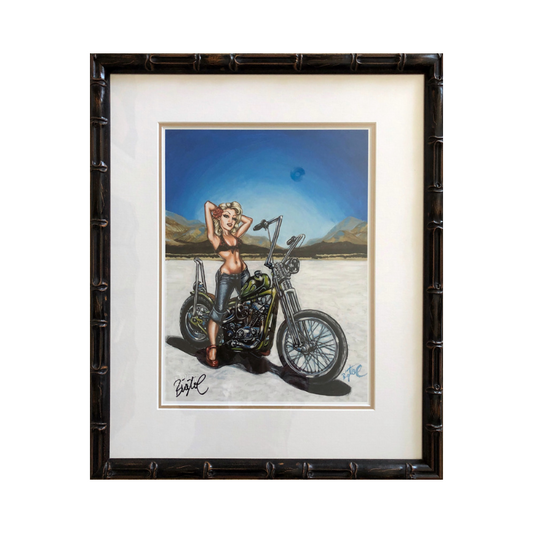 Desert Flower framed print