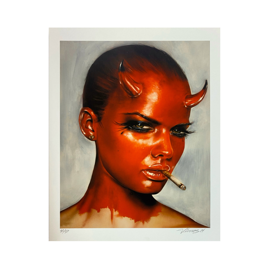 The Devil in all of Us - limited edition print