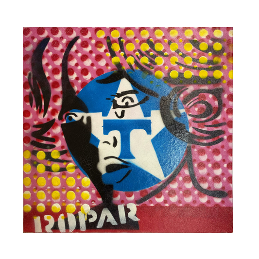 Homage to Lichtenstein - Crying Girl