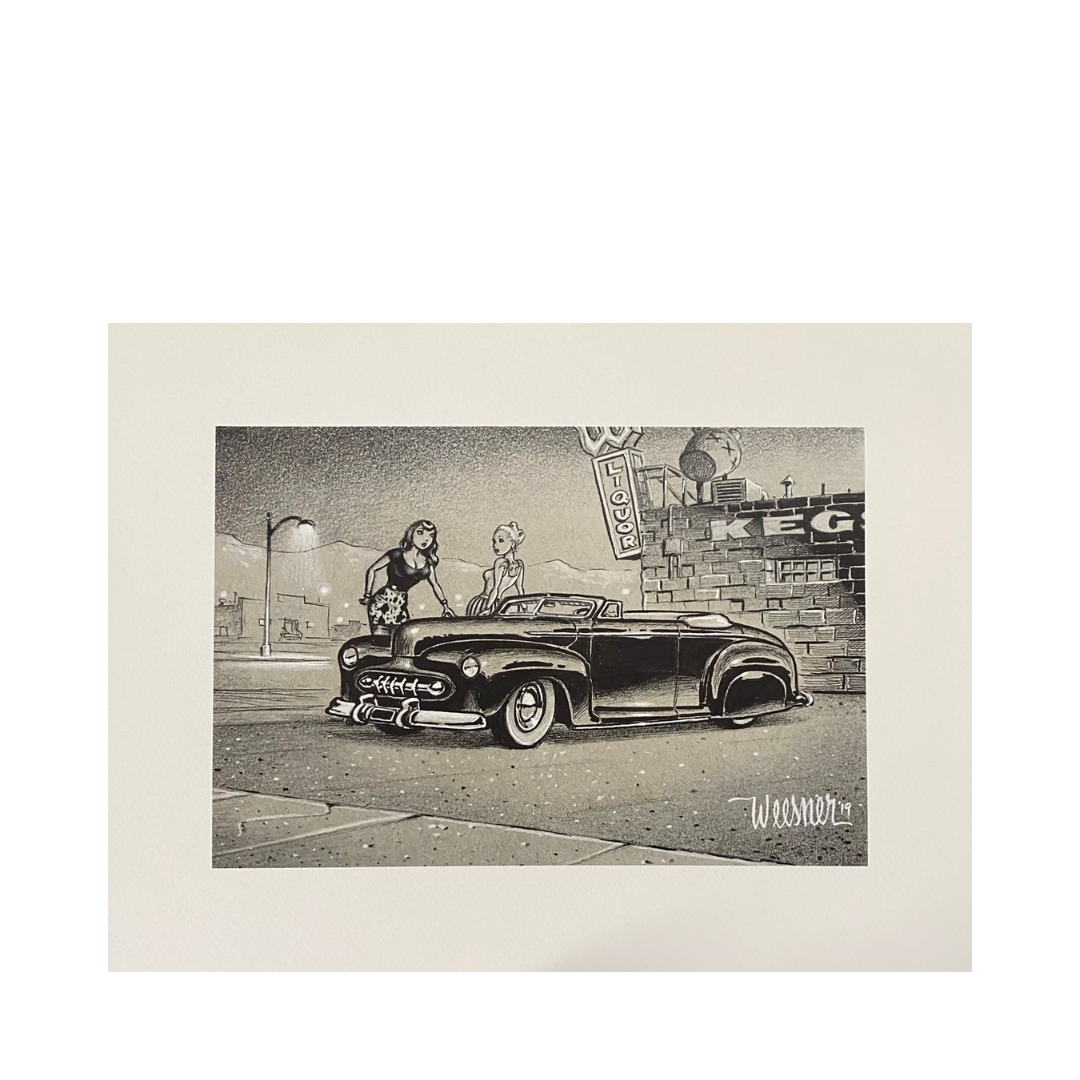 W Liquor Limited Edition Giclee Print