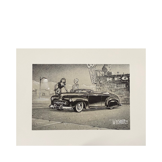W Liquor Limited Edition Giclee Print