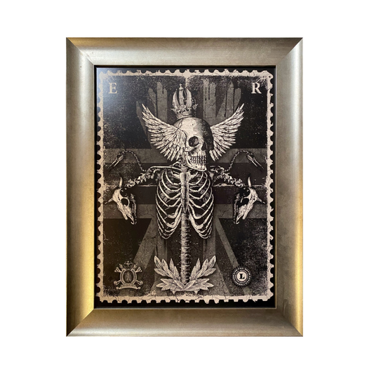 Death Becomes Her - framed print