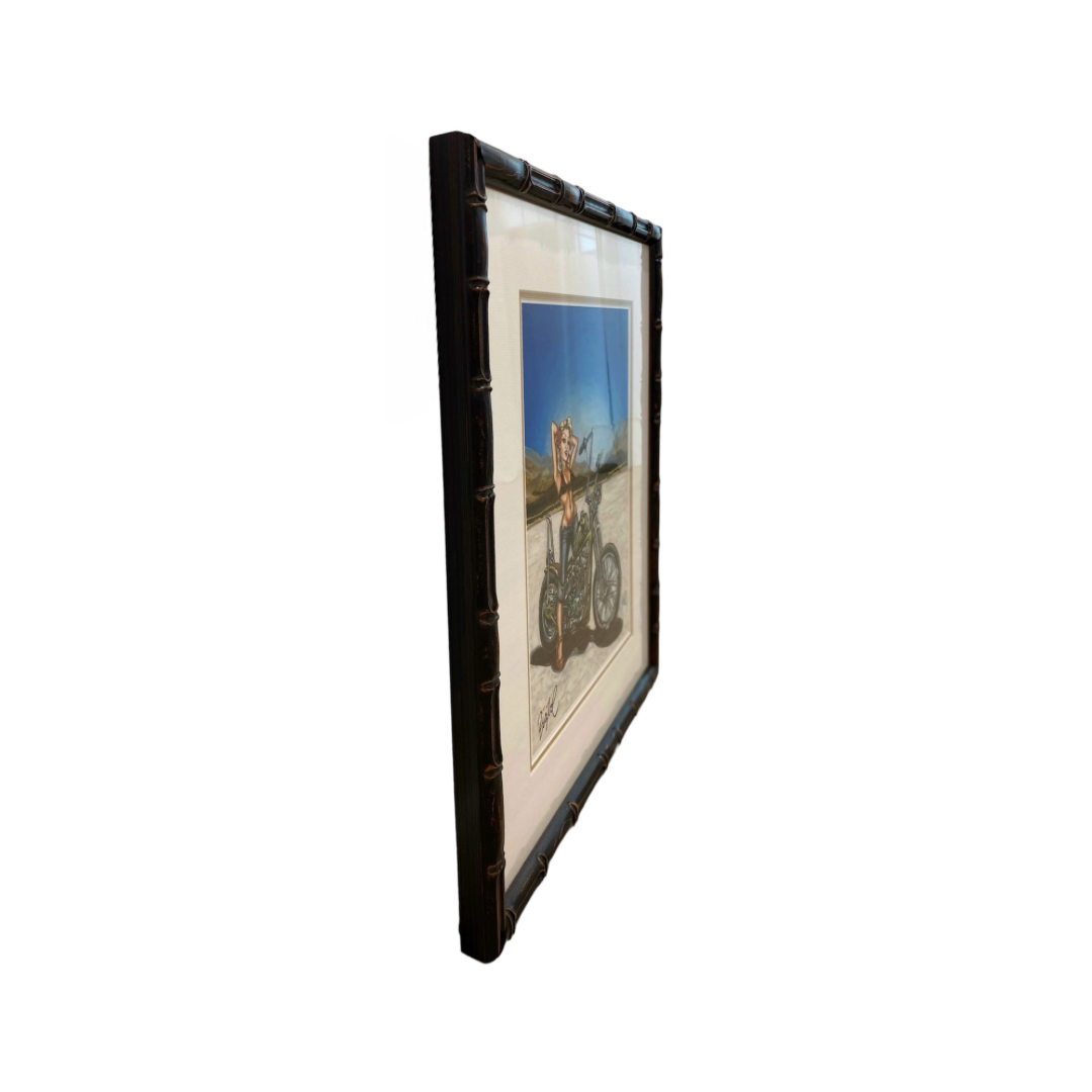Desert Flower framed print