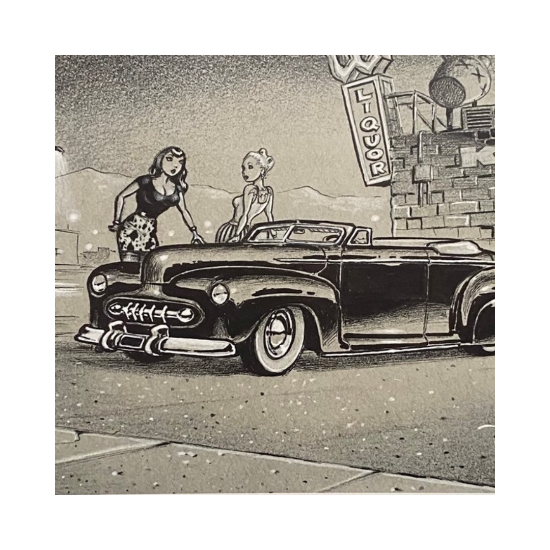 W Liquor Limited Edition Giclee Print