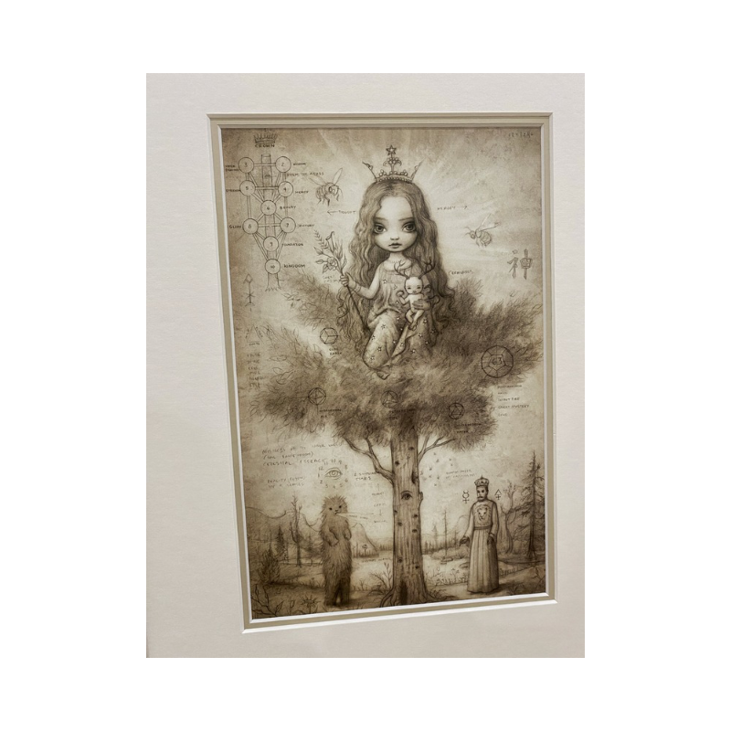 Tree of Life sketch - Framed print