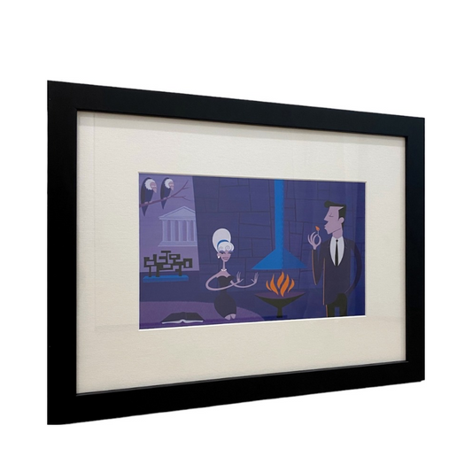 Promesthus brings Fire framed print