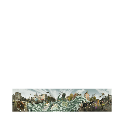 The flooding of the Prinsengracht - unframed