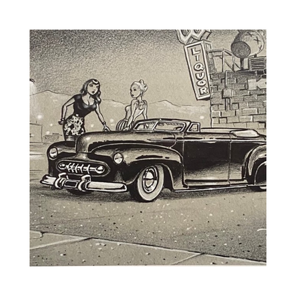 W Liquor Limited Edition Giclee Print