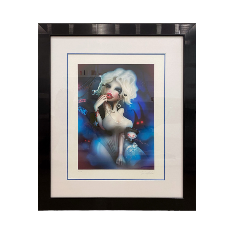 Elizabeth - framed limited edition