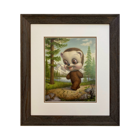 California Bear framed print