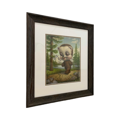 California Bear framed print