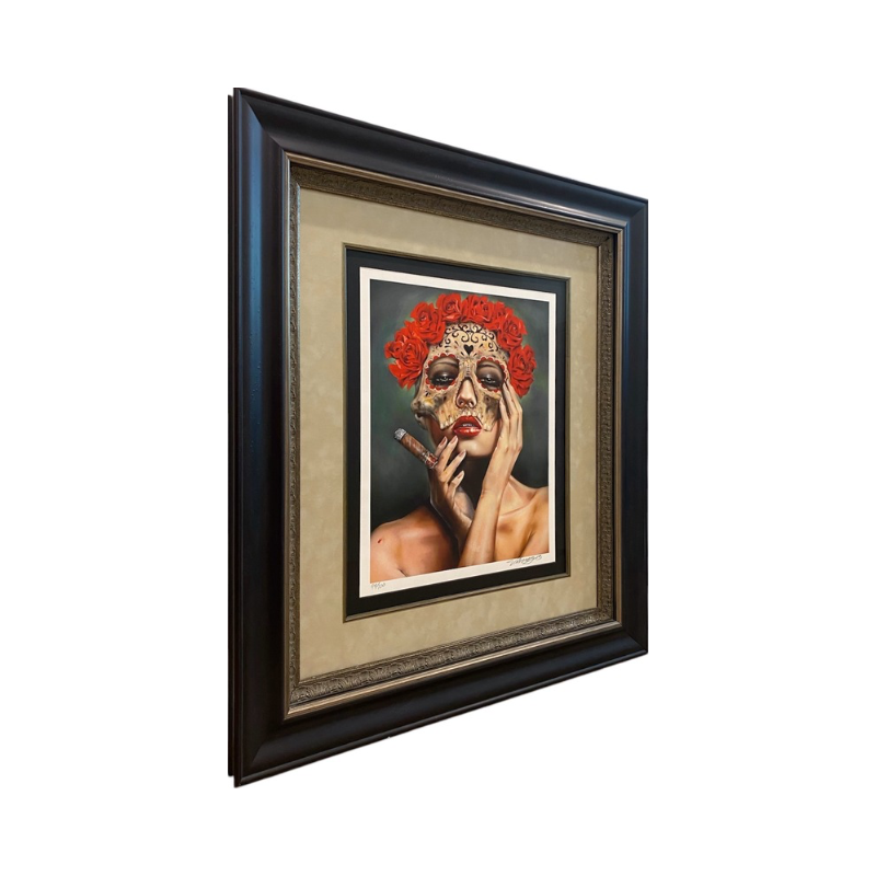 Frida La Muerta framed Limited Edition print